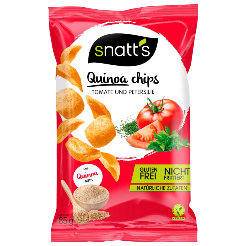 Snatt's Quinoa Chips Tomate und Petersilie 85g